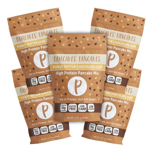 Peanut Butter Chocolate Chip Pancake Mix - 5 Pack