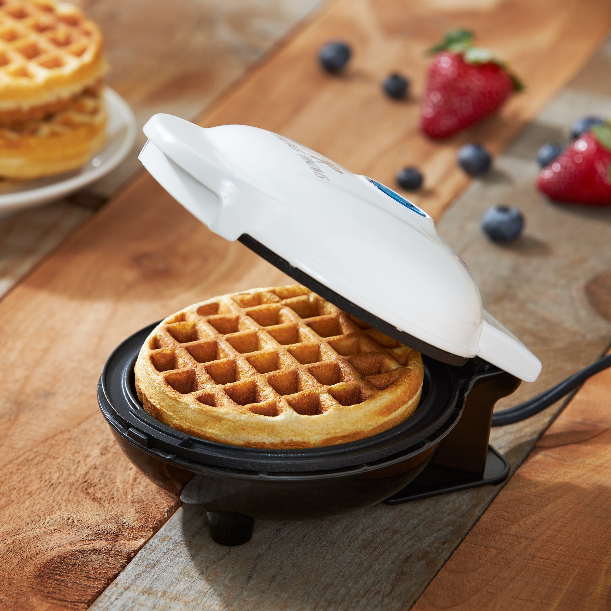 Dash Mini Maker Waffle Maker Griddle, 2-Pack Griddle Waffle Iron - Black